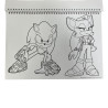 Drawing pad A4 with stickers Sonic the Hedgehog
