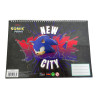 Drawing pad A4 with stickers Sonic the Hedgehog