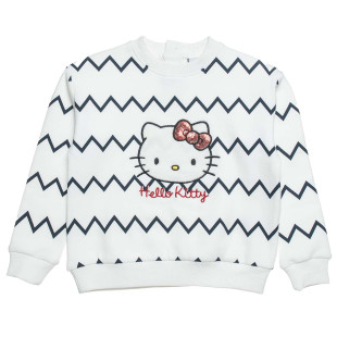 Top cotton fleece blend Hello Kitty with sequins (18 months-8 years)
