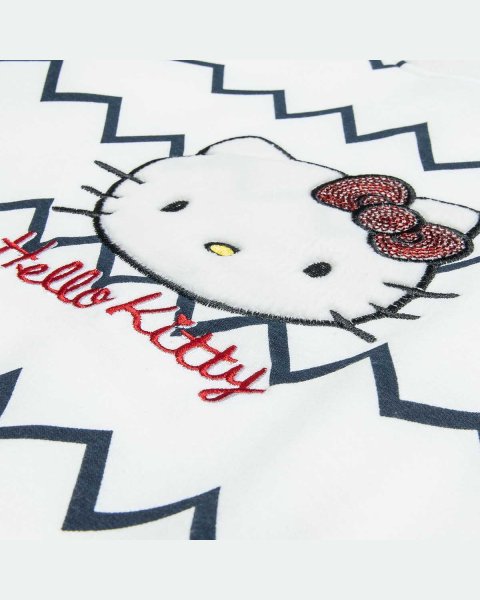 Top cotton fleece blend Hello Kitty with sequins (18 months-8 years)