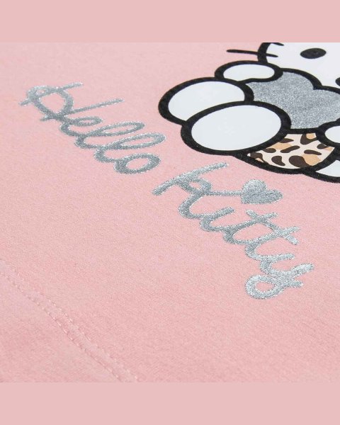 Μπλούζα Hello Kitty με μεταλλιζέ λεπτομέρειες (18 μηνών-8 ετών)