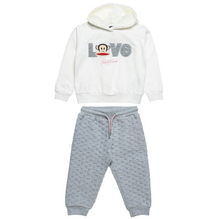 Tracksuit cotton fleece blend Paul Frank with embroidery (12 months-5 years)