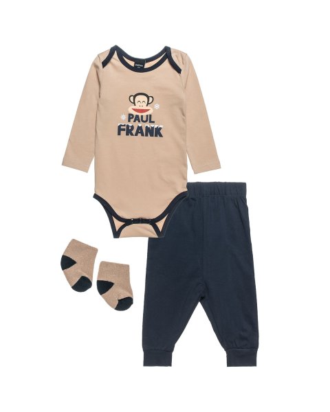 Set babygrow, pants and socks Paul Frank (3-12 months)