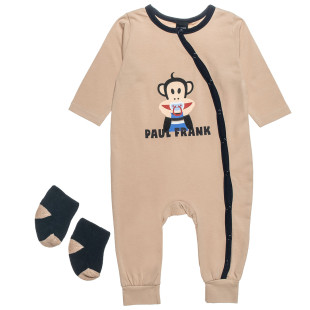 Φορμάκι με καλτσάκια Paul Frank με τύπωμα (1-12 μηνών)
