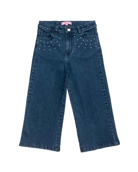Παντελόνι τζιν wide leg (6-16 ετών)