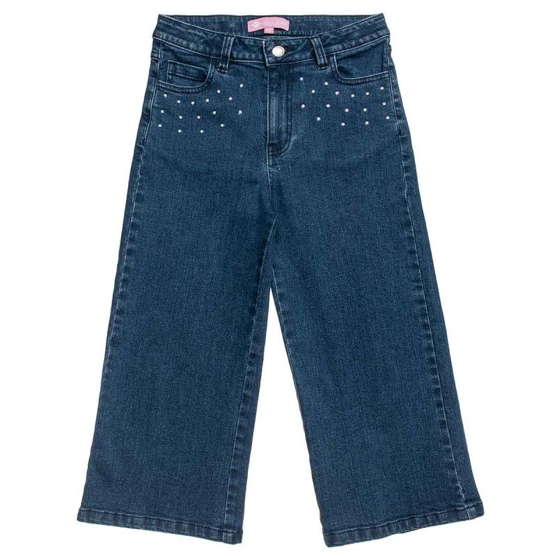 Denim pants wide leg (6-16 years)