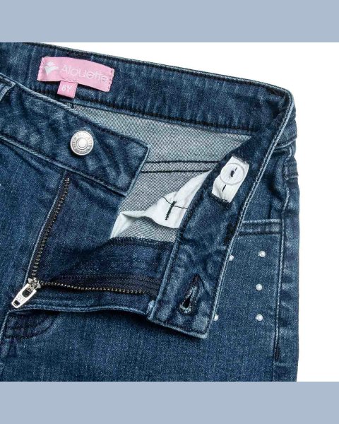 Παντελόνι τζιν wide leg (6-16 ετών)