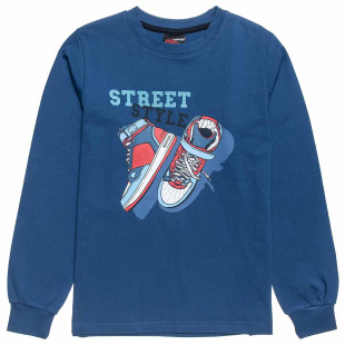 Long sleeve top Moovers with embossed elements (6-16 years)