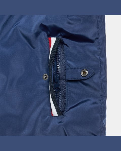 Jacket waterproof with removable hood and embroidery (12 months-5 years)