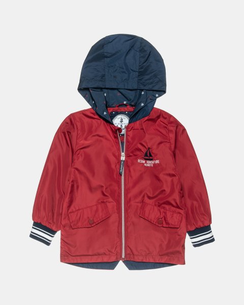Jacket waterproof with pockets and embroidery (9 months-5 years)