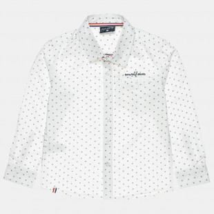 Shirt with pattern and embroidery (6-16 years)