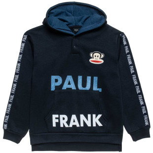 Top cotton fleece blend Paul Frank with embroidery (6-14 years)