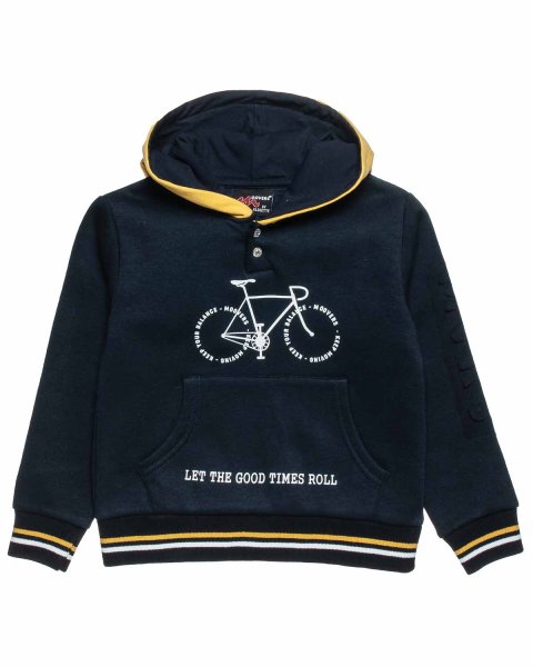 Tracksuit cotton fleece blend Moovers with print (18 months-5 years)