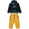 Tracksuit cotton fleece blend Moovers with print (18 months-5 years)
