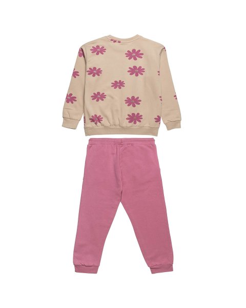 Tracksuit cotton fleece blend Five Star with glitter details (12 months-5 years)