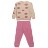 Tracksuit cotton fleece blend Five Star with glitter details (12 months-5 years)