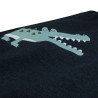 Zip hoodie cotton fleece blend with embossed elements (12 months-5 years)