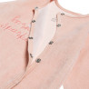 Babygrow velour Tender Comforts with embroidery (1-12 months)