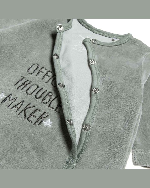 Φορμάκι βελουτέ Tender Comforts με κέντημα (1-12 μηνών)