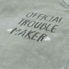 Babygrow velour Tender Comforts with embroidery (1-12 months)