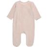 Babygrow velour Tender Comforts with embroidery (1-12 months)