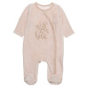 Babygrow velour Tender Comforts with embroidery (1-12 months)
