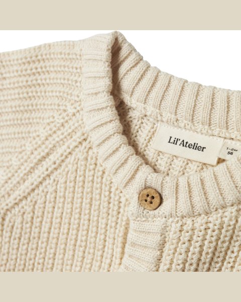 Ζακέτα organic cotton Lil'Atelier (1-18 μηνών)