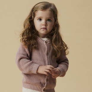 Cardigan Lil'Atelier organic cotton (2-7 years)