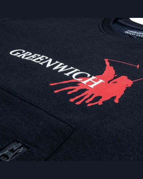 Μπλούζα φούτερ Greenwich Polo Club (2-16 ετών)