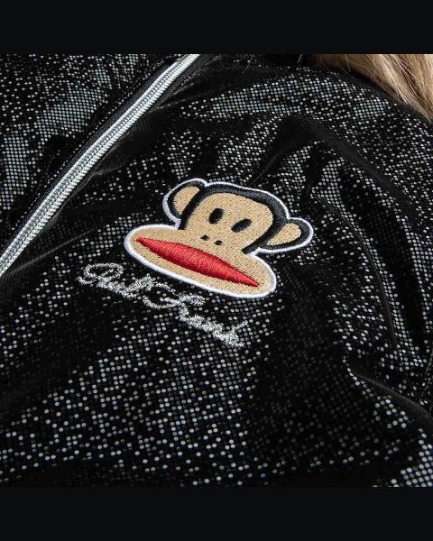 Γιλέκο-μπουφάν Paul Frank γυαλιστερό με κέντημα (6-16 ετών)