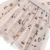 Dress with tulle and transparency (18 months-5 years)