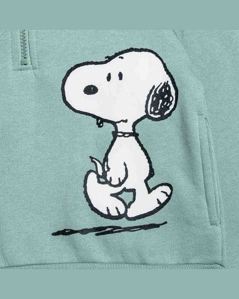Top cotton fleece blend Snoopy with embossed design (18 months-8 years)