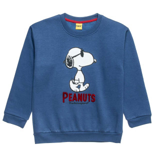 Μπλούζα φούτερ Snoopy με ανάγλυφα στοιχεία (18 μηνών-8 ετών)