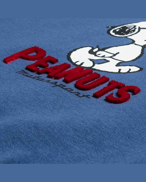 Top cotton fleece blend Snoopy with embossed elements (18 months-8 years)