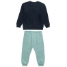 Set cotton fleece blend Snoopy with embossed design (12 months-8 years)