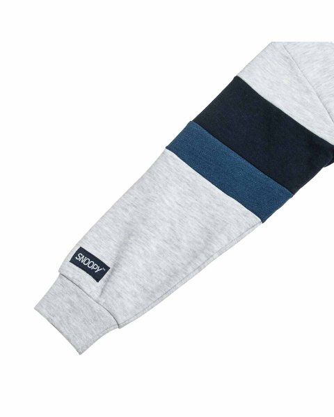 Set Snoopy cotton fleece blend with embossed elements (18 months-8 years)