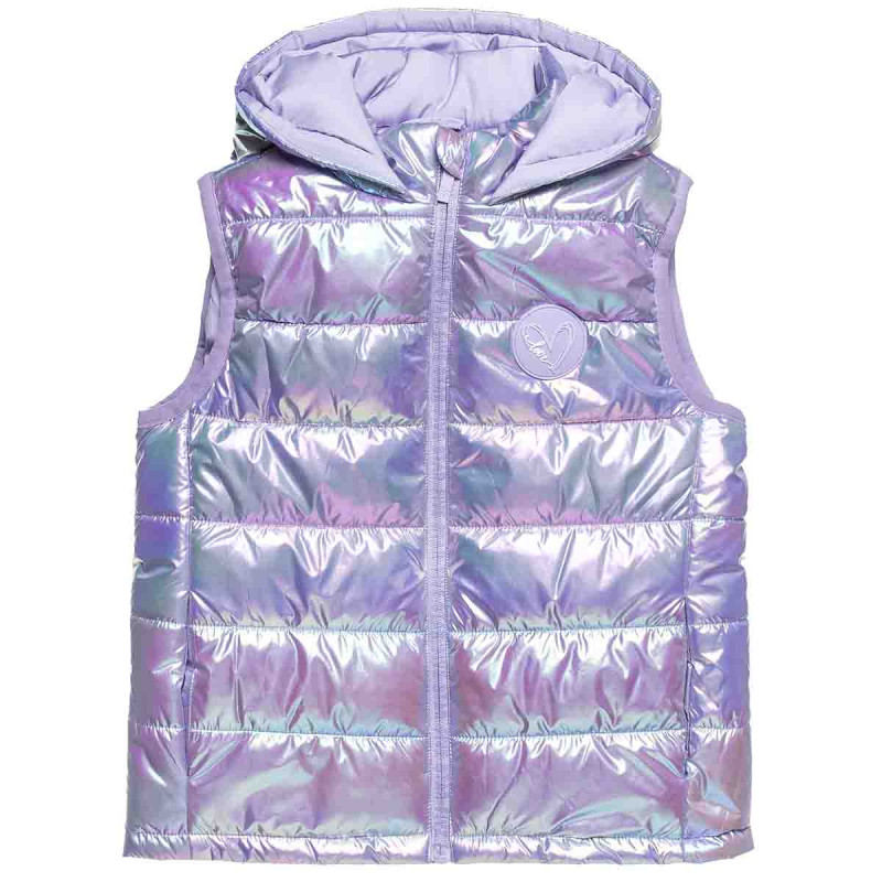 Γιλέκο-μπουφάν Five Star μεταλλιζέ ιριδίζον (6-16 ετών)