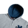 Zip hoodie Moovers cotton fleece blend with embroidery (6-16 years)