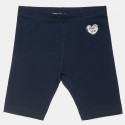 Capri leggings Five Star with shiny heart print (6 months-5 years)