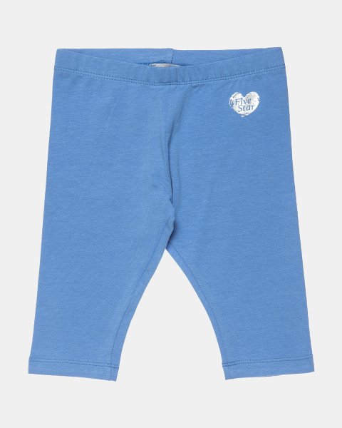 Leggings Five Star with shiny heart print (6 months-5 years)