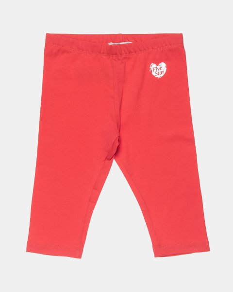Leggings Five Star with shiny heart print (6 months-5 years)