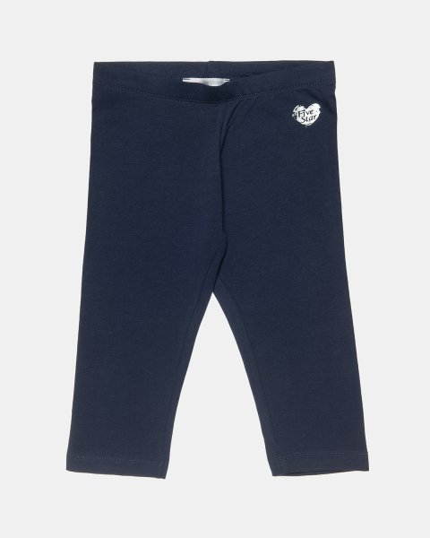 Capri leggings Five Star with shiny heart print (6-16 years)