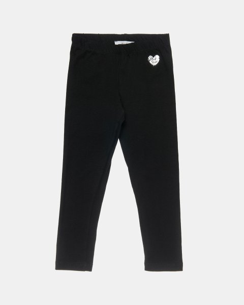 Leggings Five Star with shiny heart print (6-16 years)