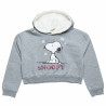 Top cotton fleece blend Snoopy with embossed glitter elements (6-14 years)