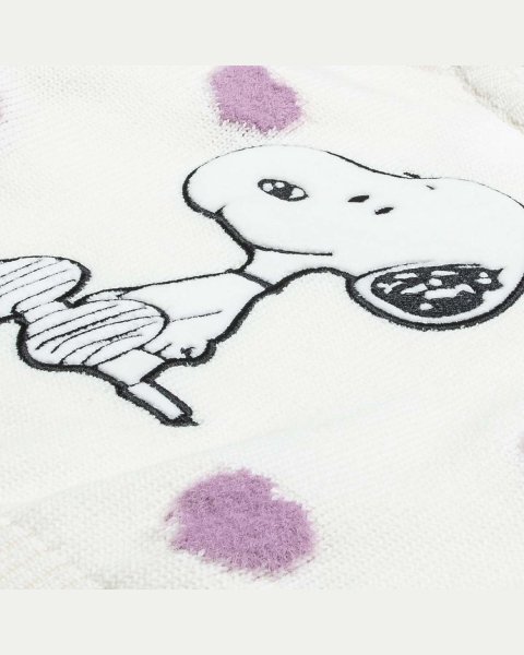 Πουλόβερ Snoopy με κέντημα (12 μηνών-8 ετών)