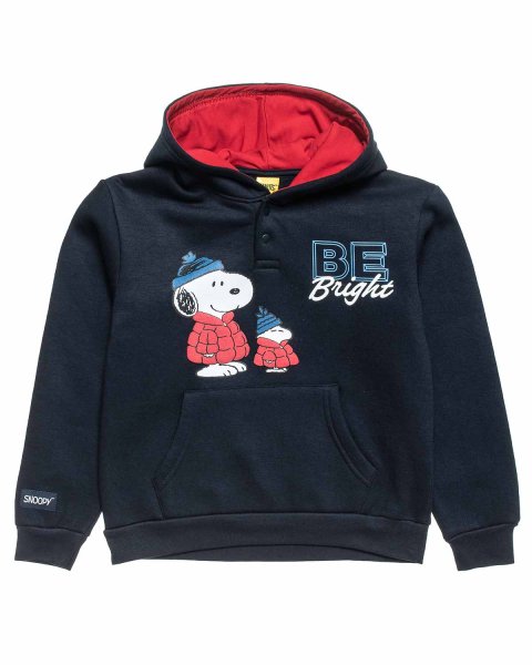 Set cotton fleece blend Snoopy with embossed elements (18 months-8 years)