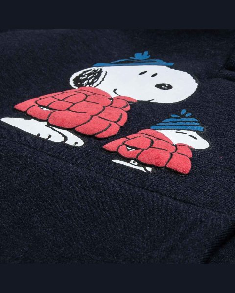 Set cotton fleece blend Snoopy with embossed elements (18 months-8 years)