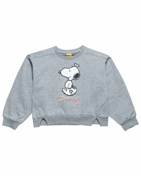 Tracksuit cotton fleece blend with embossed letters (12 months-8 years)