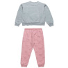 Tracksuit cotton fleece blend with embossed letters (12 months-8 years)