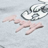Tracksuit cotton fleece blend with embossed letters (12 months-8 years)